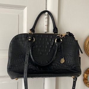 Brahmin black handbag